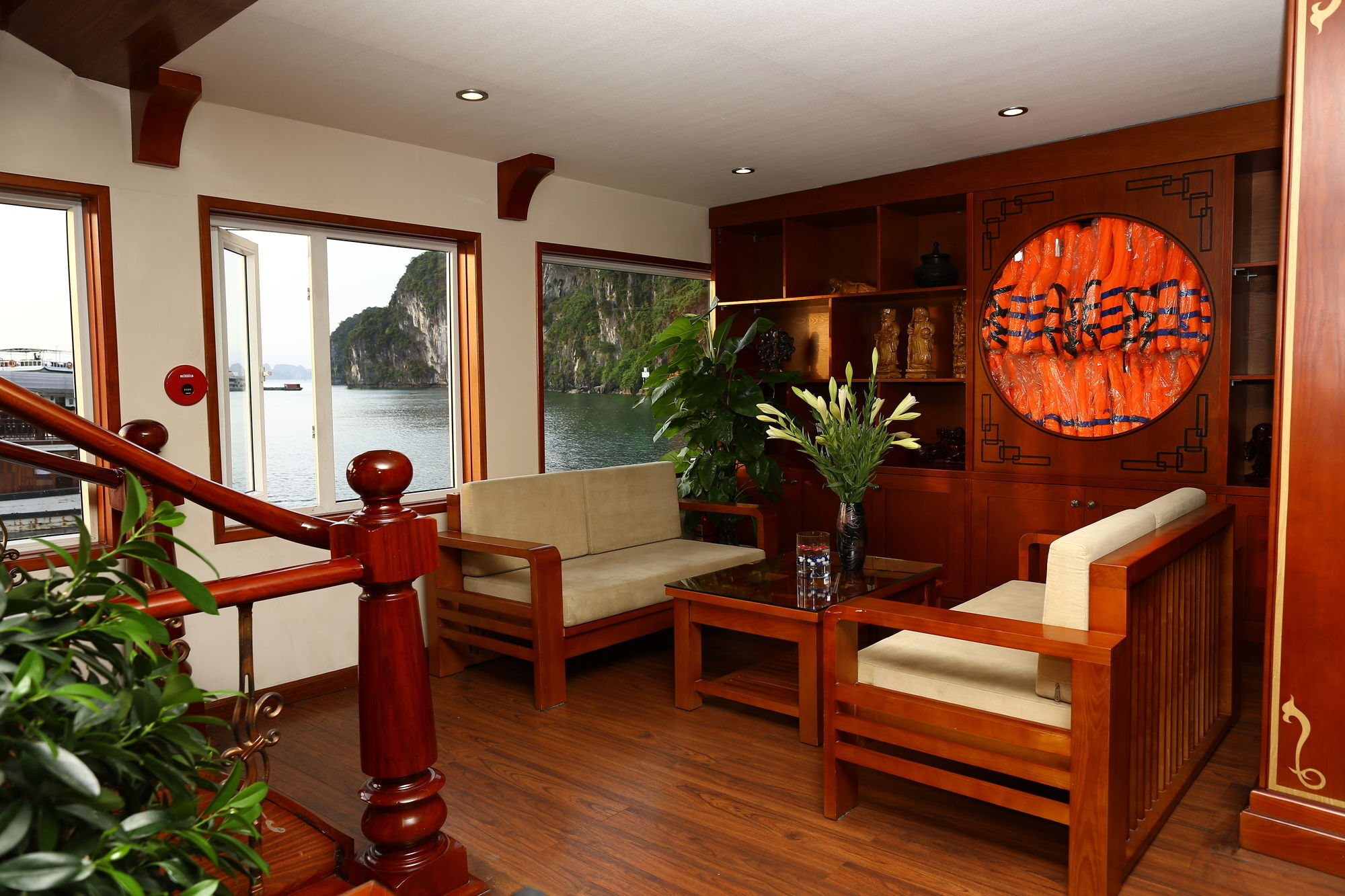 Hotel Huong Hai Sealife Cruise Hạ Long Exterior foto